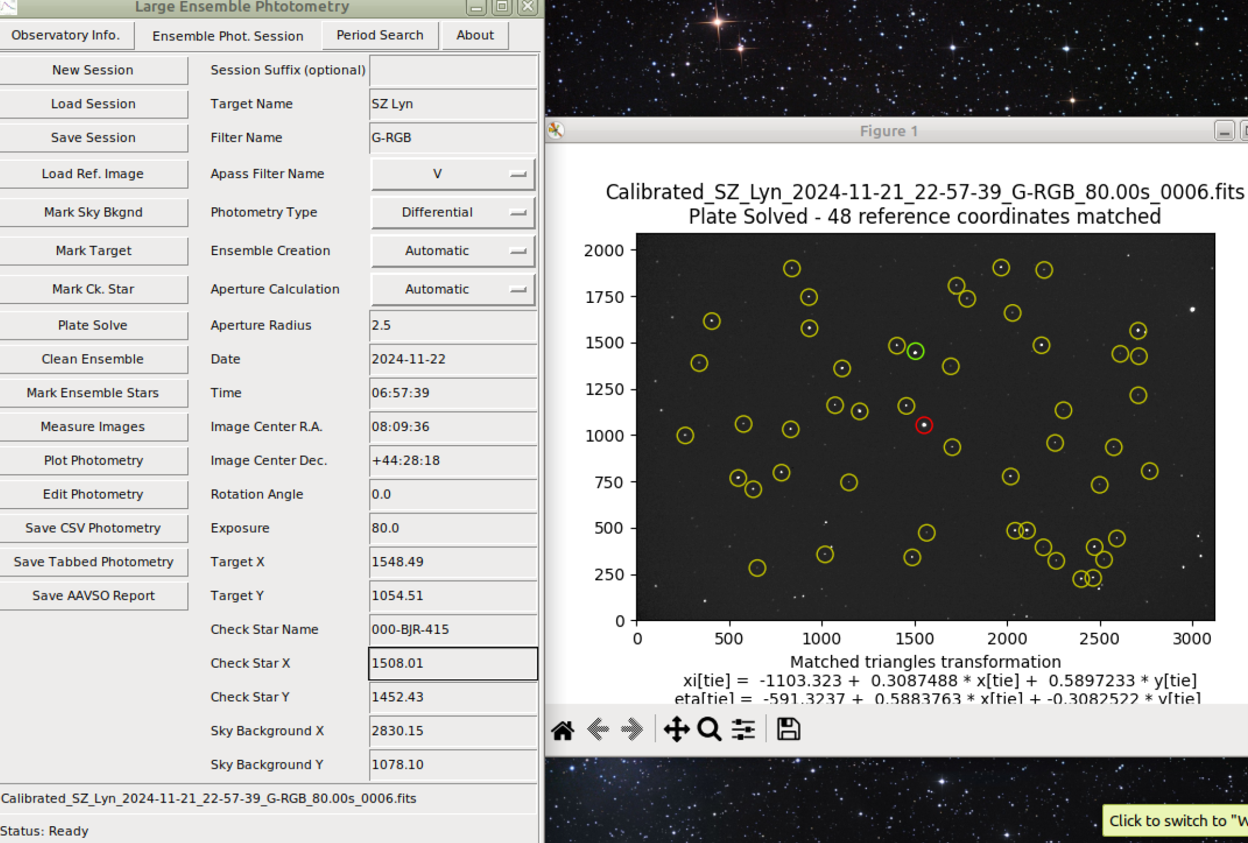 Measuring images
